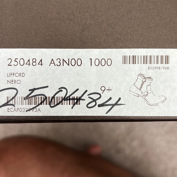 Authentic Gucci Men’s Leather Motorcycle Boots in size 9 1/2 (like US 10D). - Picture 9 of 9